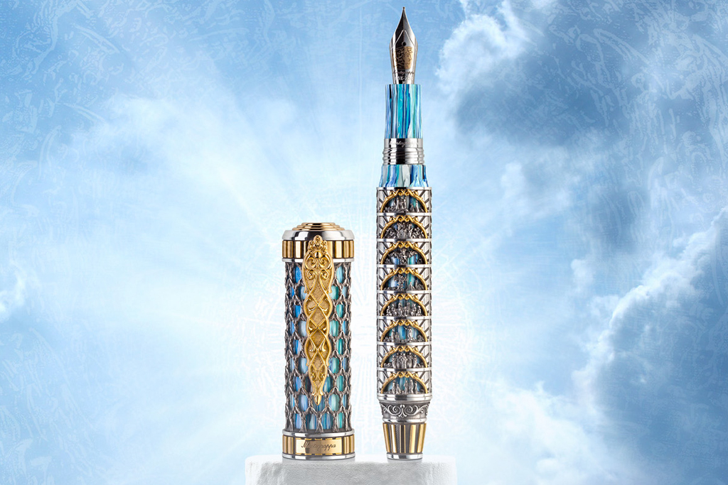 The precious elegance of a Montegrappa pen